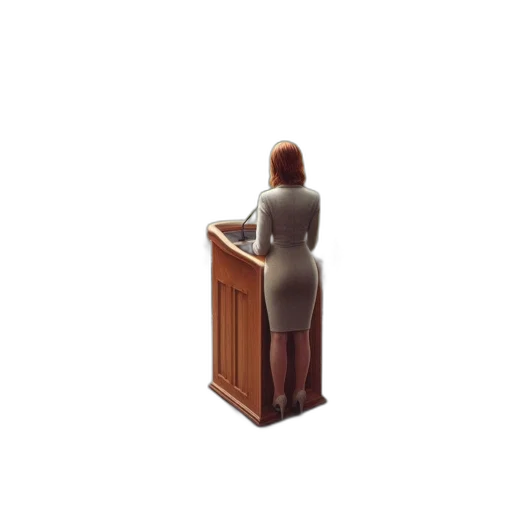 furniture, dress, staff, robot, 3d render, concept art, pixel art, woman transparent PNG cut-out
