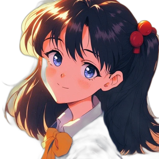 face, crown, staff, flower, anime, photorealistic, pixel art, cartoon transparent PNG cut-out