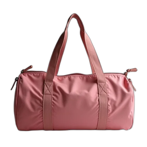 3d render, pastel, gym, bags transparent PNG cut-out