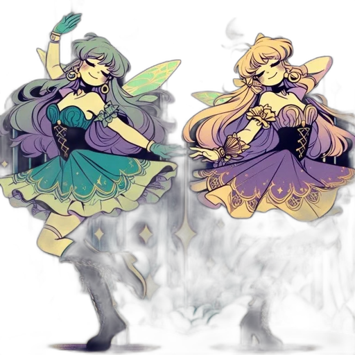 concept art, fantasy art, pixel art, watercolor, pastel, green, dark, monochrome transparent PNG cut-out