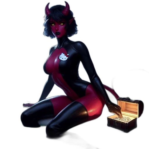 jewelry, concept art, fantasy art, comic book art, pixel art, neon lights, dark, red transparent PNG cut-out