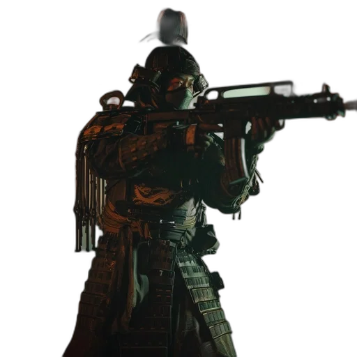 weapon, staff, robot, animal, concept art, 3d render, cyberpunk, pixel art transparent PNG cut-out