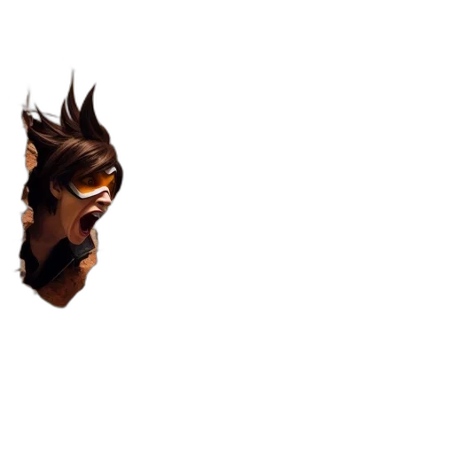 face, mask, hair, crown, concept art, pixel art, 3d render, photorealistic transparent PNG cut-out