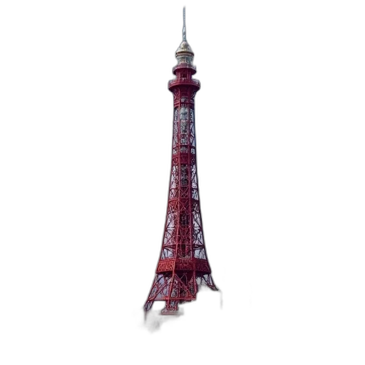 building, umbrella, staff, photorealistic transparent PNG cut-out