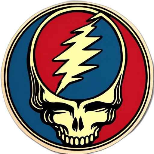 jacket, crown, face, staff, cartoon, grateful, dead, gold transparent PNG cut-out