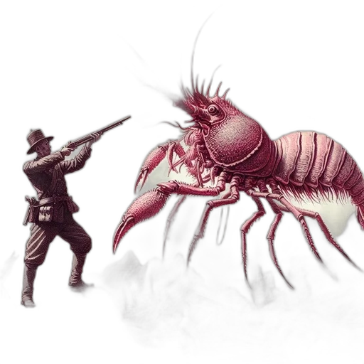 creature, weapon, animal, hat, concept art, fantasy art, pixel art, 3d render transparent PNG cut-out