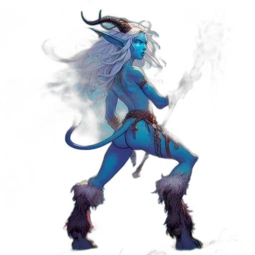 dragon, staff, fantasy art, concept art, pixel art, comic book art, blue, illustration transparent PNG cut-out