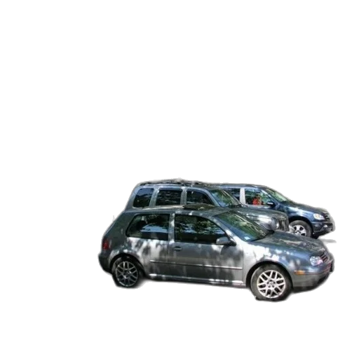 car, 3d render, photorealistic, concept art, grey, parked, street, front transparent PNG cut-out