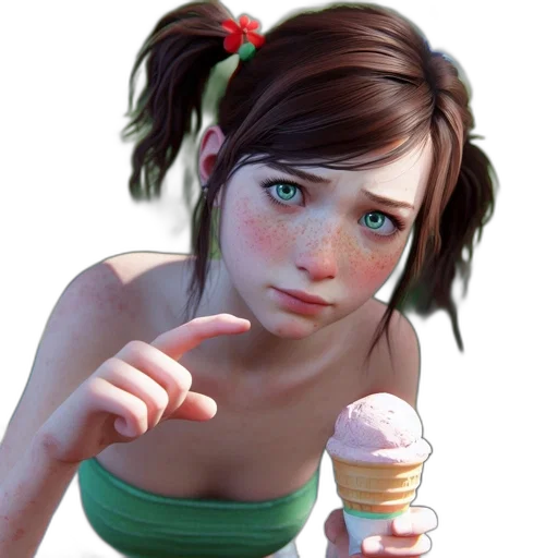 food, face, weapon, photorealistic, concept art, 3d render, fantasy art, pastel transparent PNG cut-out