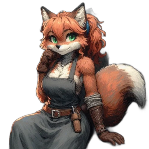 staff, animal, dress, jewelry, fantasy art, concept art, pixel art, watercolor transparent PNG cut-out