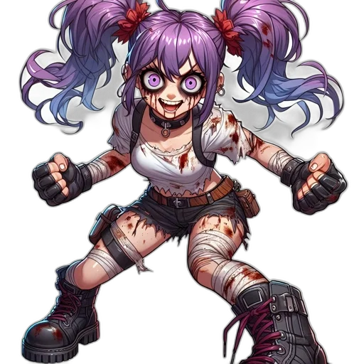 weapon, staff, cyberpunk, anime, concept art, pixel art, dark, animated transparent PNG cut-out