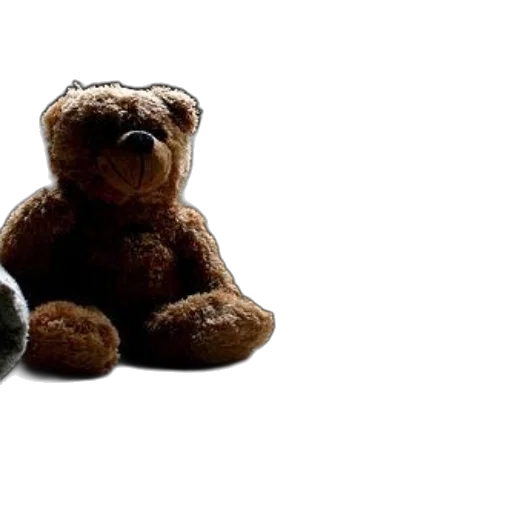 3d render, photorealistic, cozy, teddy, bear, sits, plush, couch transparent PNG cut-out