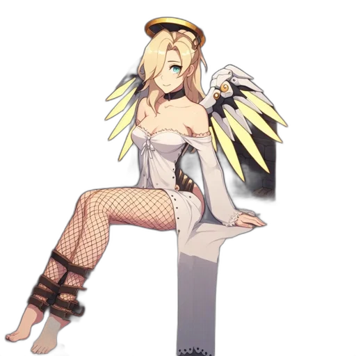 staff, sword, weapon, dress, pixel art, concept art, anime, fantasy art transparent PNG cut-out