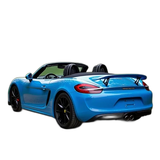 car, 3d render, photorealistic, blue, convertible, sports, parked, gravel transparent PNG cut-out