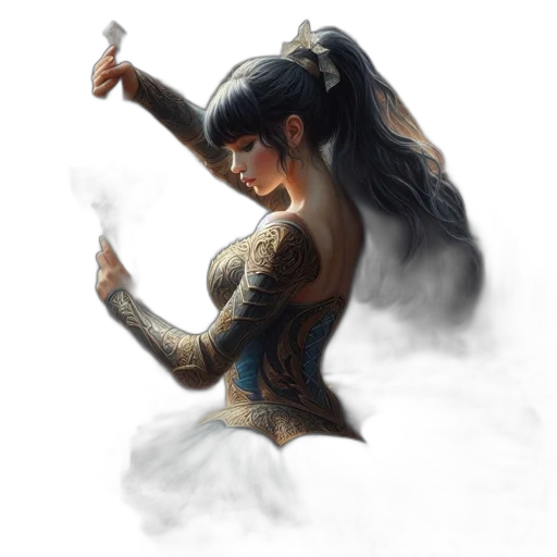 dragon, staff, sword, weapon, fantasy art, concept art, photorealistic, comic book art transparent PNG cut-out