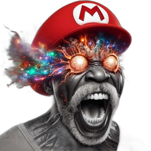 mask, hat, creature, face, concept art, photorealistic, 3d render, fantasy art transparent PNG cut-out