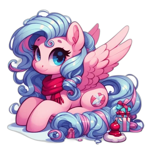 dress, dragon, pixel art, fantasy art, concept art, cartoon, snow, pastel transparent PNG cut-out
