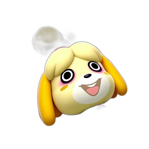 animal, staff, creature, face, 3d render, concept art, pixel art, anime transparent PNG cut-out
