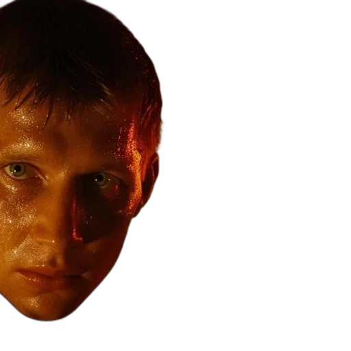 face, mask, robot, creature, photorealistic, 3d render, concept art, cyberpunk transparent PNG cut-out