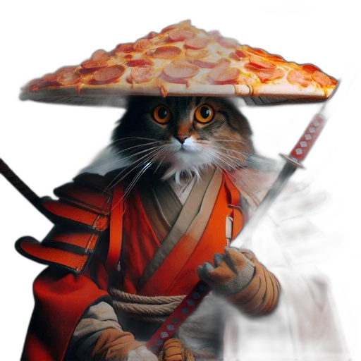 umbrella, food, staff, dragon, fantasy art, concept art, photorealistic, pixel art transparent PNG cut-out