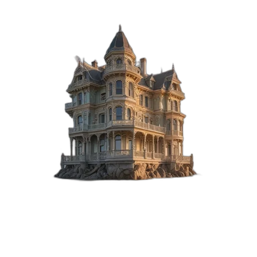 building, furniture, crown, dress, 3d render, concept art, photorealistic, pixel art transparent PNG cut-out