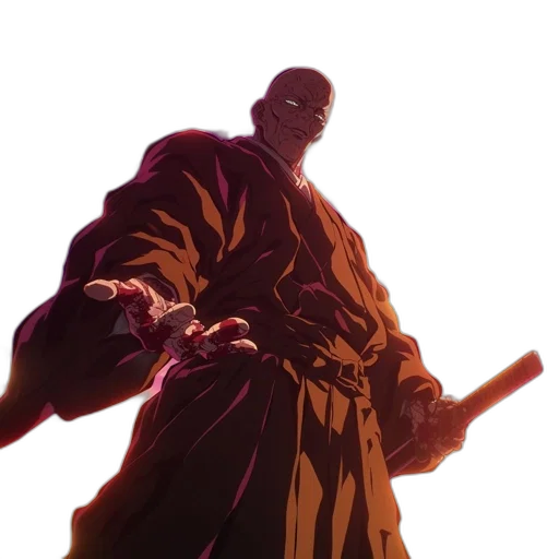 sword, staff, weapon, jacket, concept art, comic book art, cyberpunk, anime transparent PNG cut-out