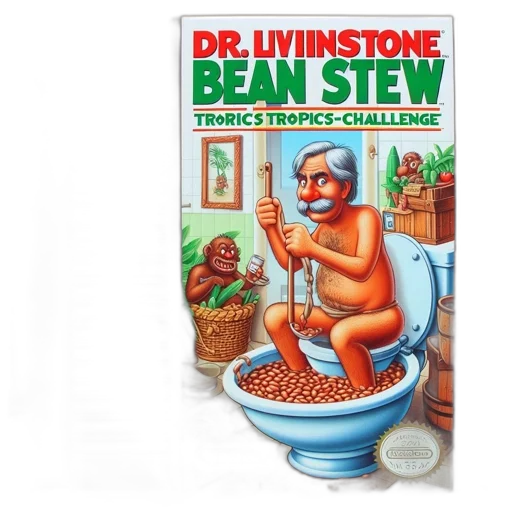 underwater, nes, game, cartridge, titled, livingstone, bean, stew transparent PNG cut-out