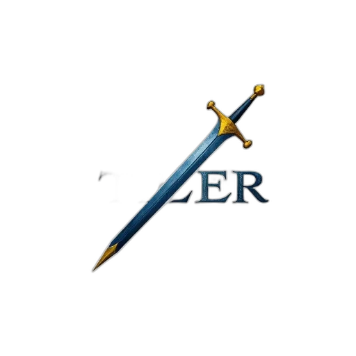 sword, staff, weapon, 3d render, pixel art, concept art, fantasy art, medieval transparent PNG cut-out