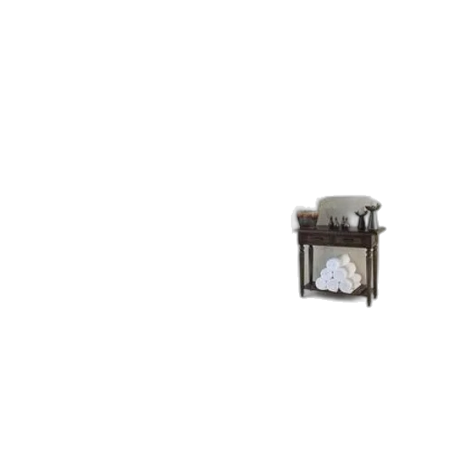 furniture, jewelry, robot, bottle, 3d render, pixel art, modern, bathroom transparent PNG cut-out