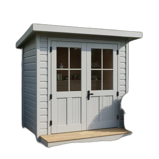 furniture, building, 3d render, photorealistic, concept art, bush, somerset, hut transparent PNG cut-out