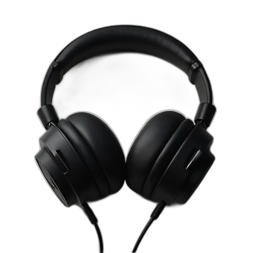 3d render, photorealistic, pair, noise, cancelation, headphones transparent PNG cut-out
