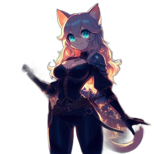staff, dress, fantasy art, pixel art transparent PNG cut-out