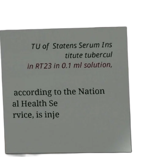 staff, statens, serum, ins, titute, tubercul, rt23, solution transparent PNG cut-out