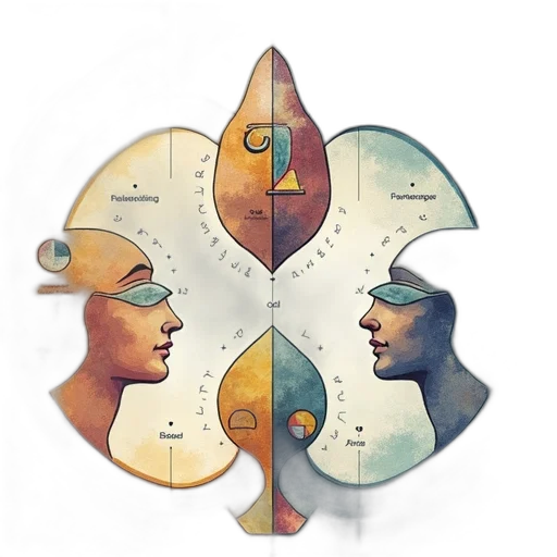 concept art, three, critical, components transparent PNG cut-out