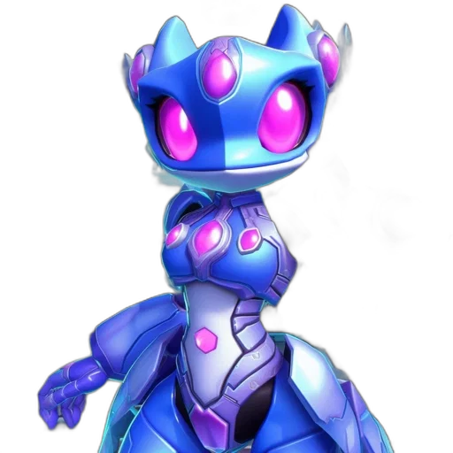 robot, staff, dragon, creature, concept art, 3d render, pixel art, fantasy art transparent PNG cut-out
