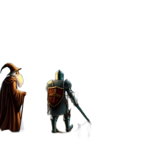 sword, weapon, staff, robot, concept art, fantasy art, pixel art, 3d render transparent PNG cut-out