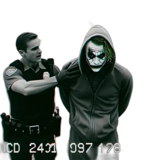 mask, jacket, face, concept art, comic book art, 3d render, police, officer transparent PNG cut-out