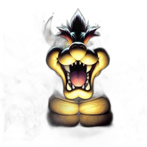 creature, mask, crown, dragon, concept art, fantasy art, 3d render, pixel art transparent PNG cut-out