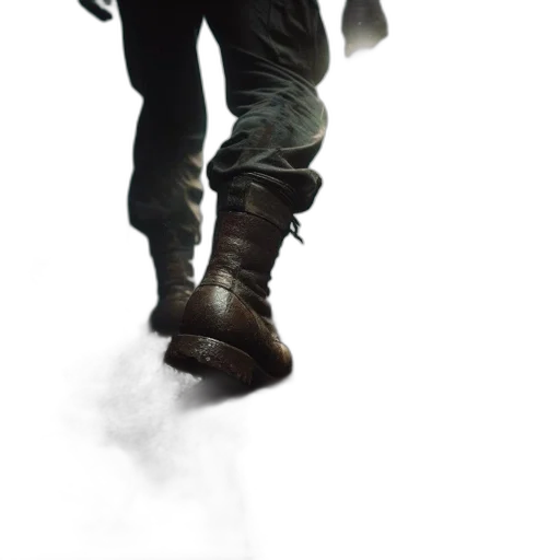 staff, weapon, jacket, shoes, concept art, 3d render, photorealistic, comic book art transparent PNG cut-out