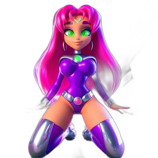 robot, dress, 3d render, concept art, fantasy art, cartoon, animated, female transparent PNG cut-out