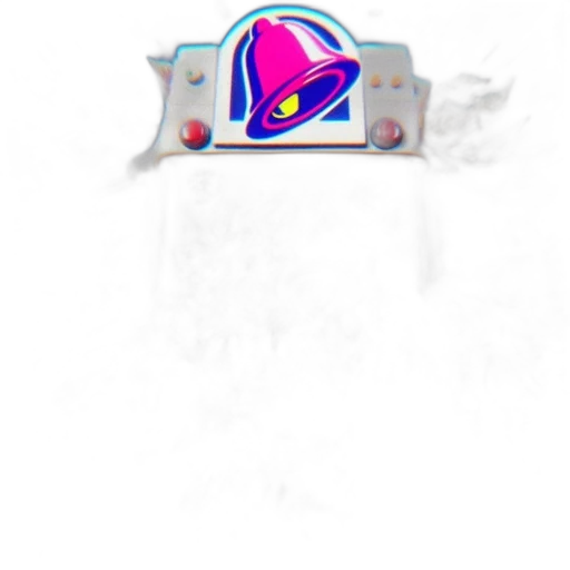 hat, staff, weapon, crown, vaporwave, concept art, 3d render, pixel art transparent PNG cut-out