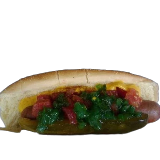 food, animal, photorealistic, 3d render, two, hot, dogs, toppings transparent PNG cut-out
