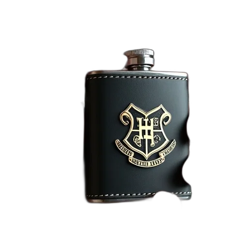 bottle, weapon, 3d render, hand, holds, flask, picture, hogwarts transparent PNG cut-out