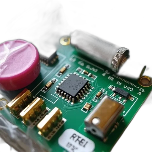 circuit, board, various, components, connectors, shown, has, pink transparent PNG cut-out