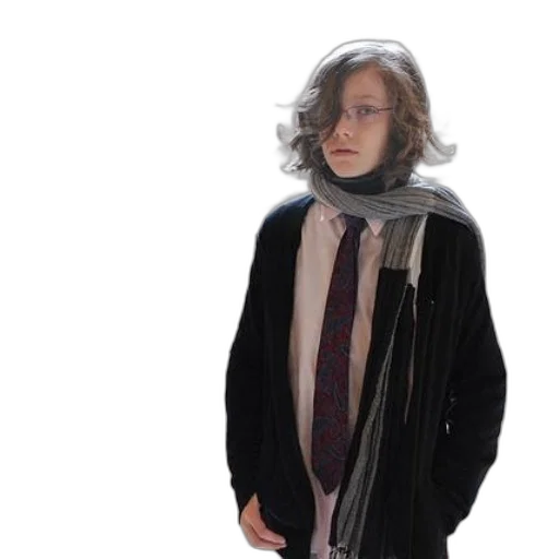 jacket, staff, dress, robot, cyberpunk, vaporwave, 3d render, concept art transparent PNG cut-out
