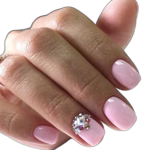 jewelry, crown, photorealistic, pastel, hand, neatly, manicured, nails transparent PNG cut-out