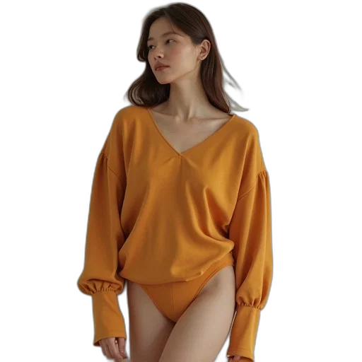 dress, jacket, photorealistic, golden transparent PNG cut-out