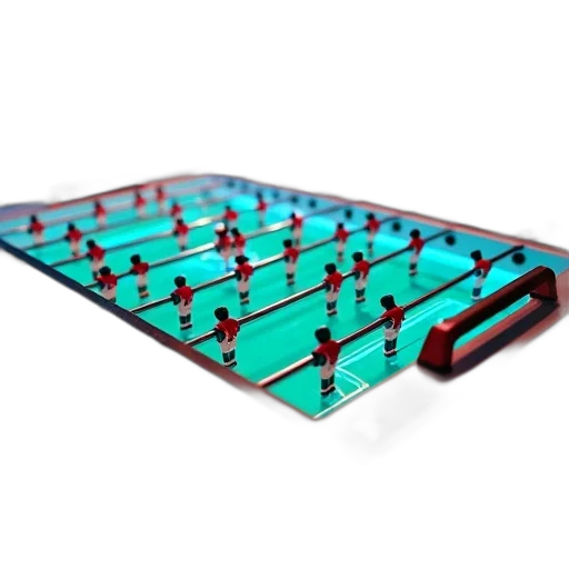 3d render, electric, table, soccer transparent PNG cut-out