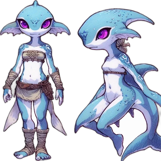 creature, concept art, fantasy art, pixel art, vaporwave, blue, pastel, monochrome transparent PNG cut-out