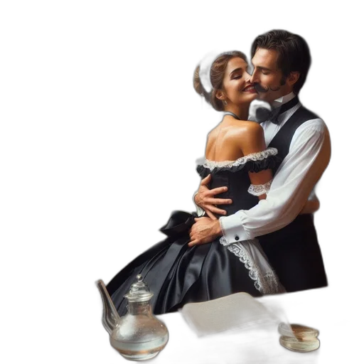 dress, oil painting, photorealistic, concept art, watercolor, fog, snow, fire transparent PNG cut-out